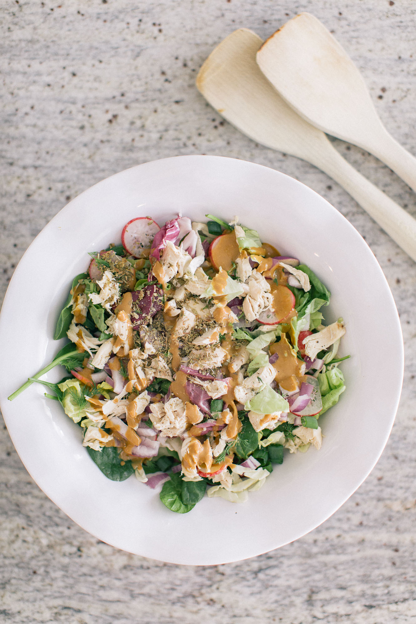 My Flavorful 5-Minute Lunch Salad – Natalie Yerger