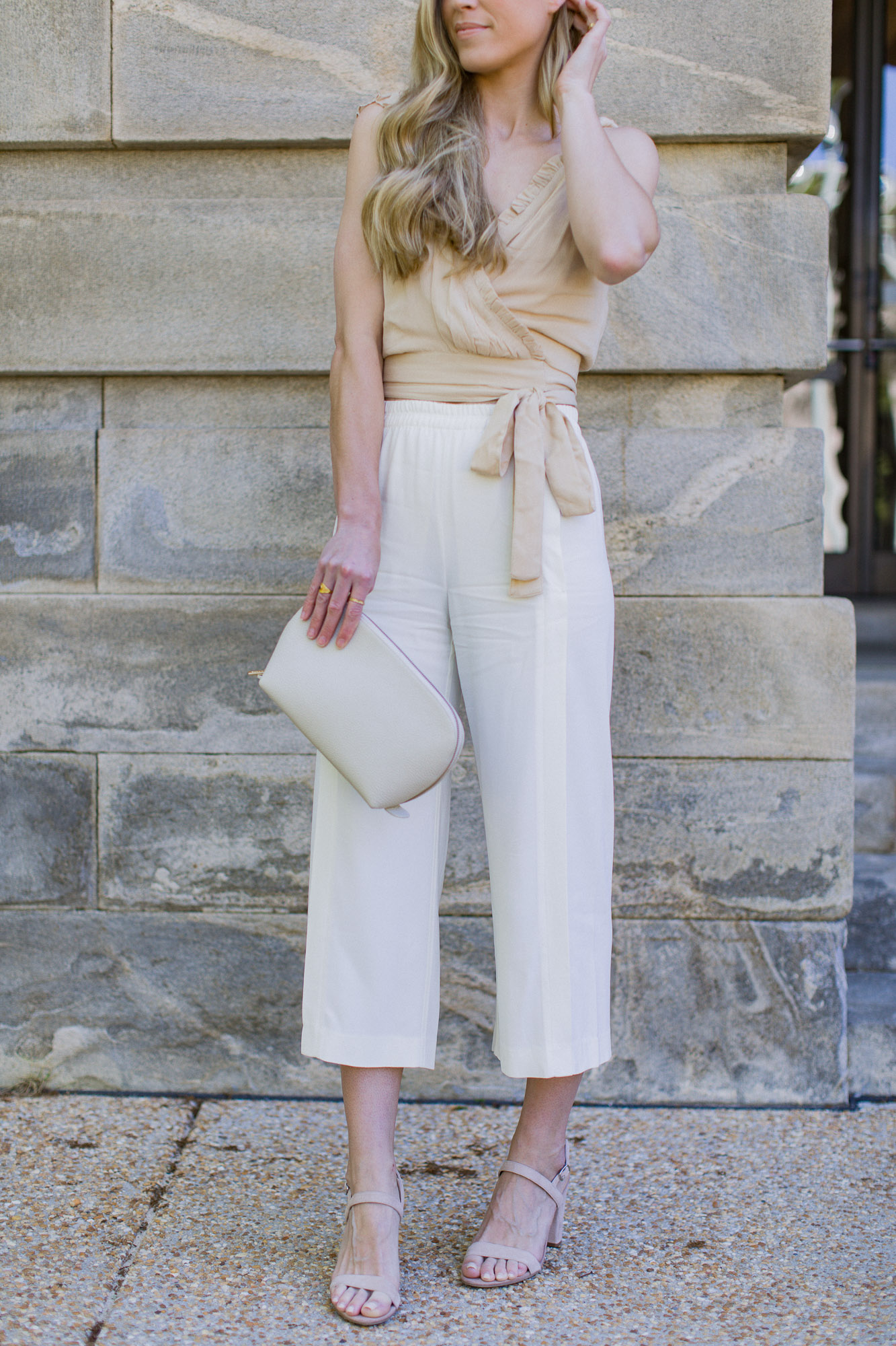 An All-Neutral Look for Spring