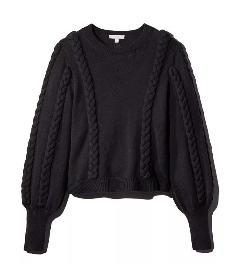 Braid Detail Sweater – Natalie Yerger