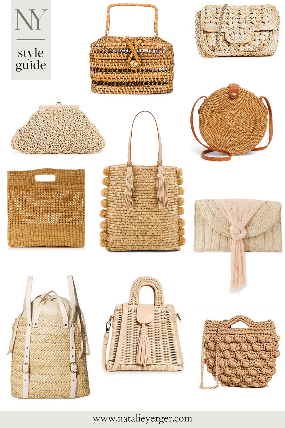 The Best Woven Bags Under $200 | Natalie Yerger
