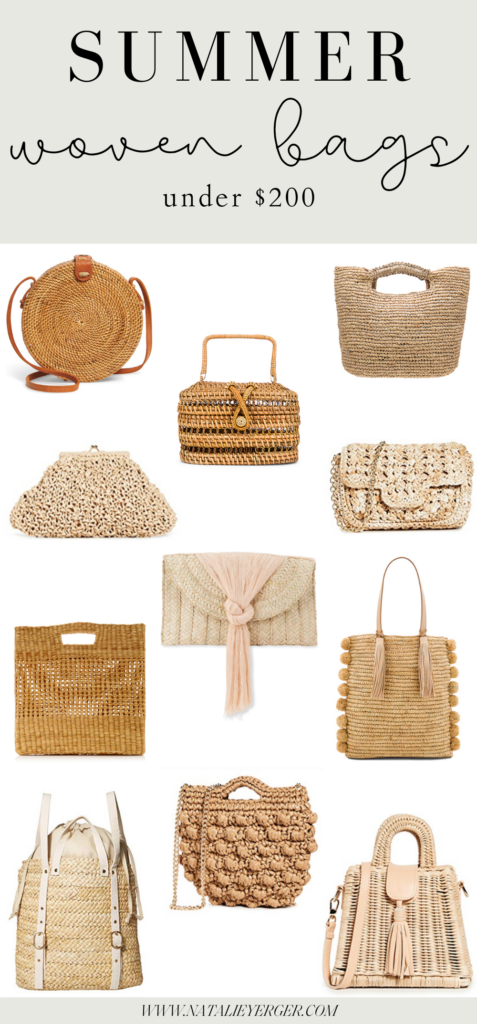 The Best Woven Bags Under $200 | Natalie Yerger