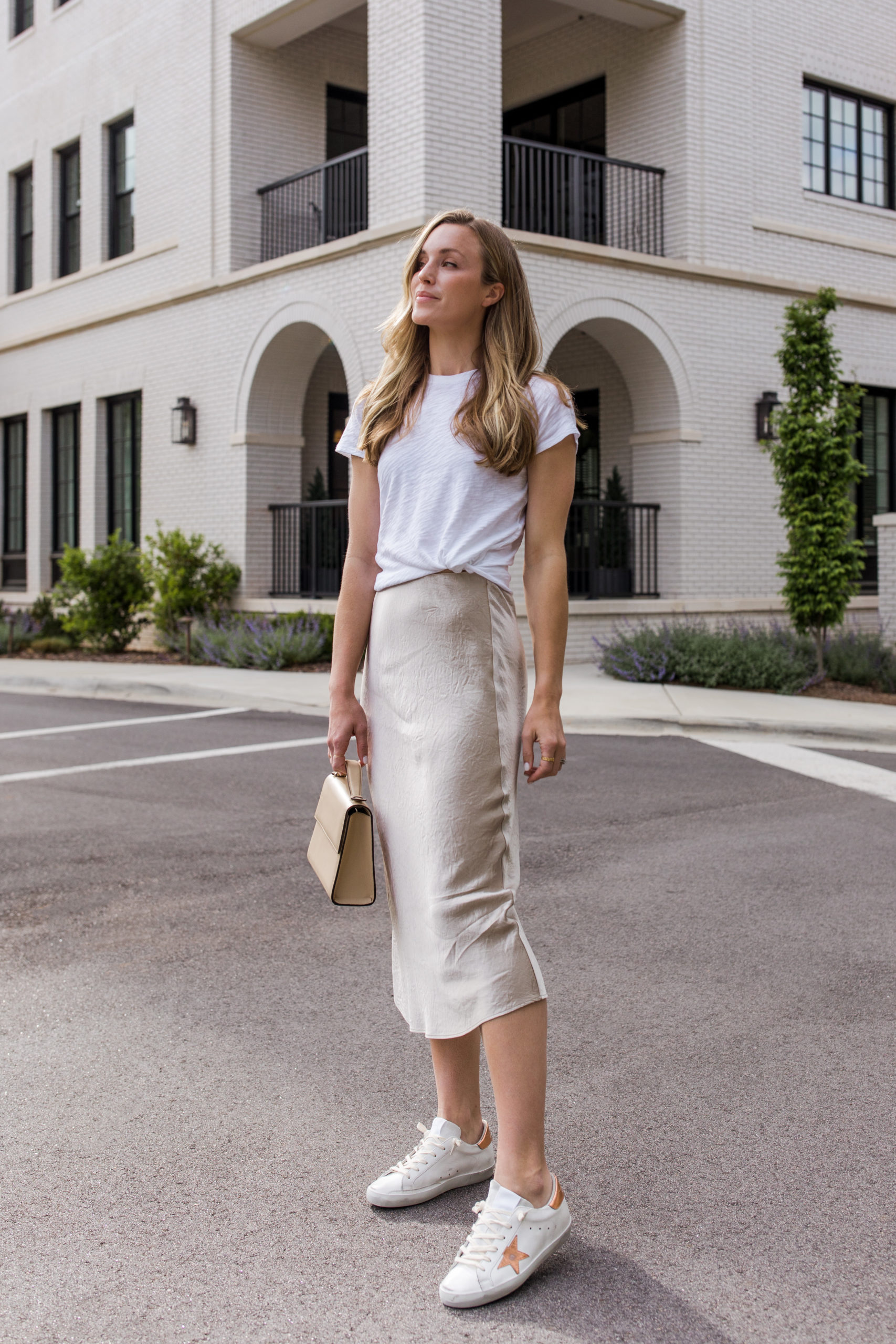 How to Style a Slip Skirt