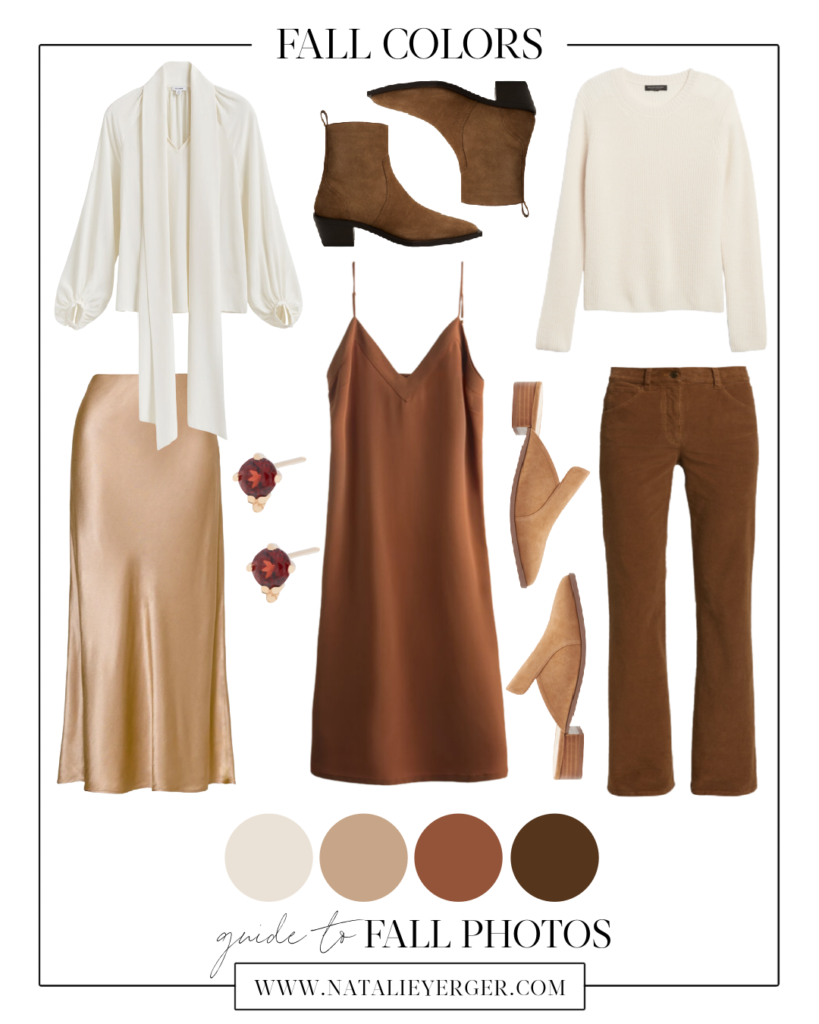 brown family photo outfit ideas