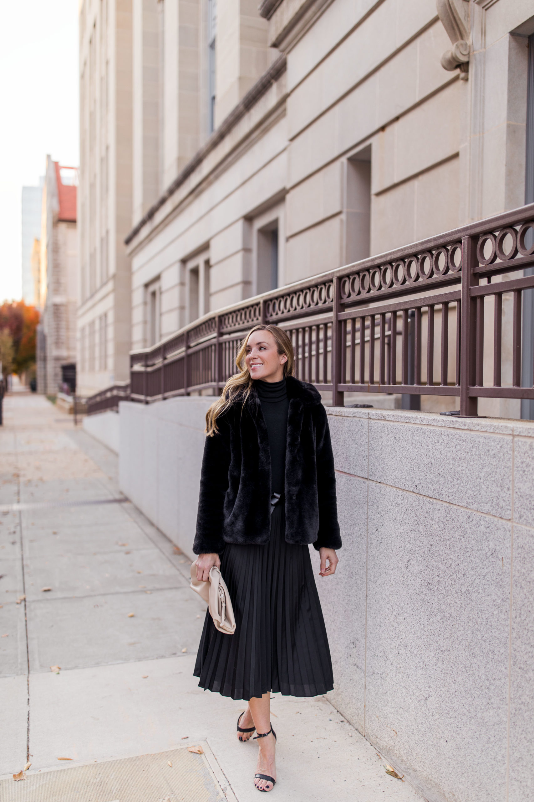 8 Ways to Wear a Pleated Midi Skirt, No Matter the Season | Natalie Yerger