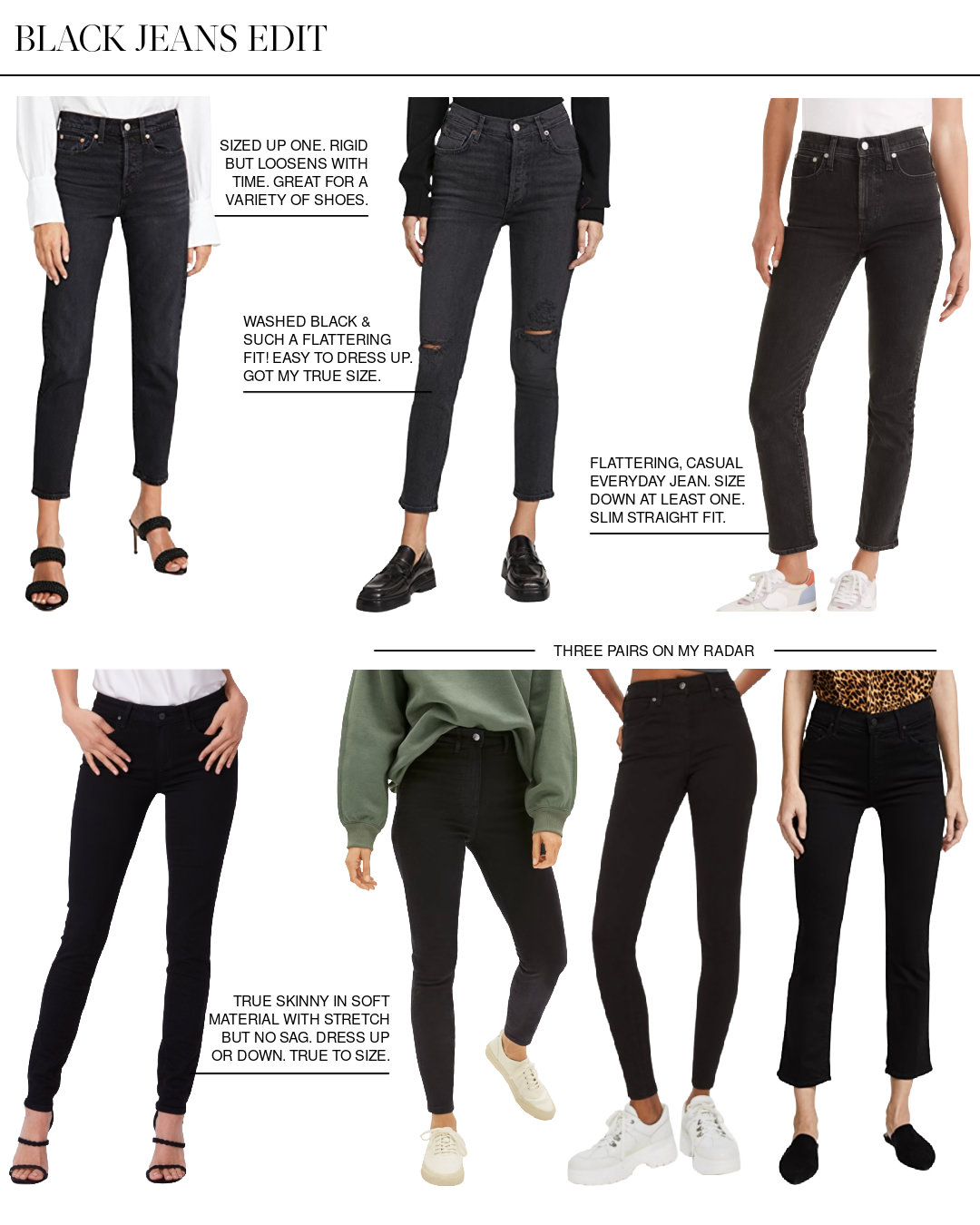 What to Wear with Black Jeans: 18 Outfit Ideas | Natalie Yerger