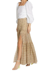 what's in style spring fashion 2022 maxi skirts