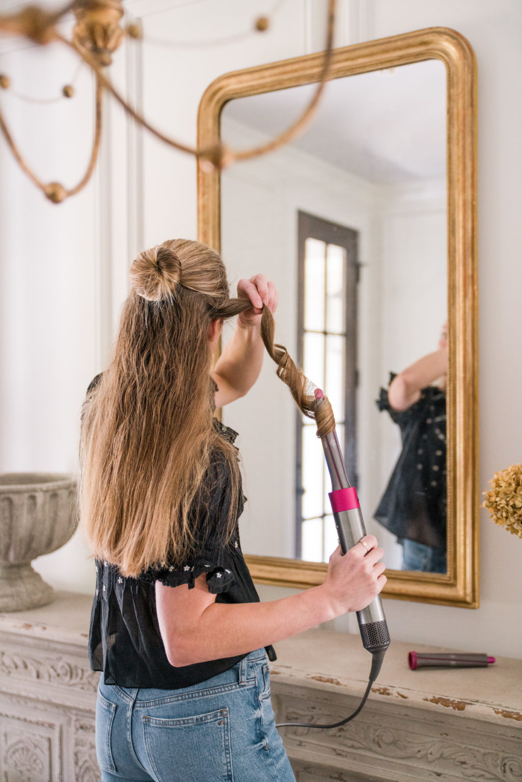 Dyson Airwrap Long Barrel Review + Results on Long Hair Natalie Yerger