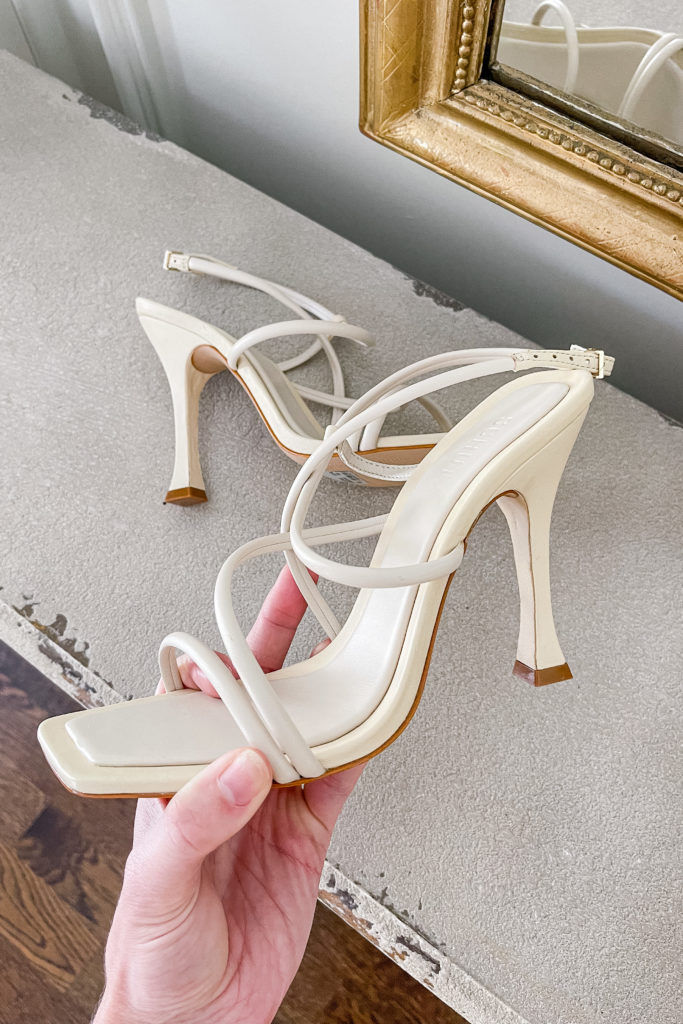 strappy heeled sandals spring shoes women