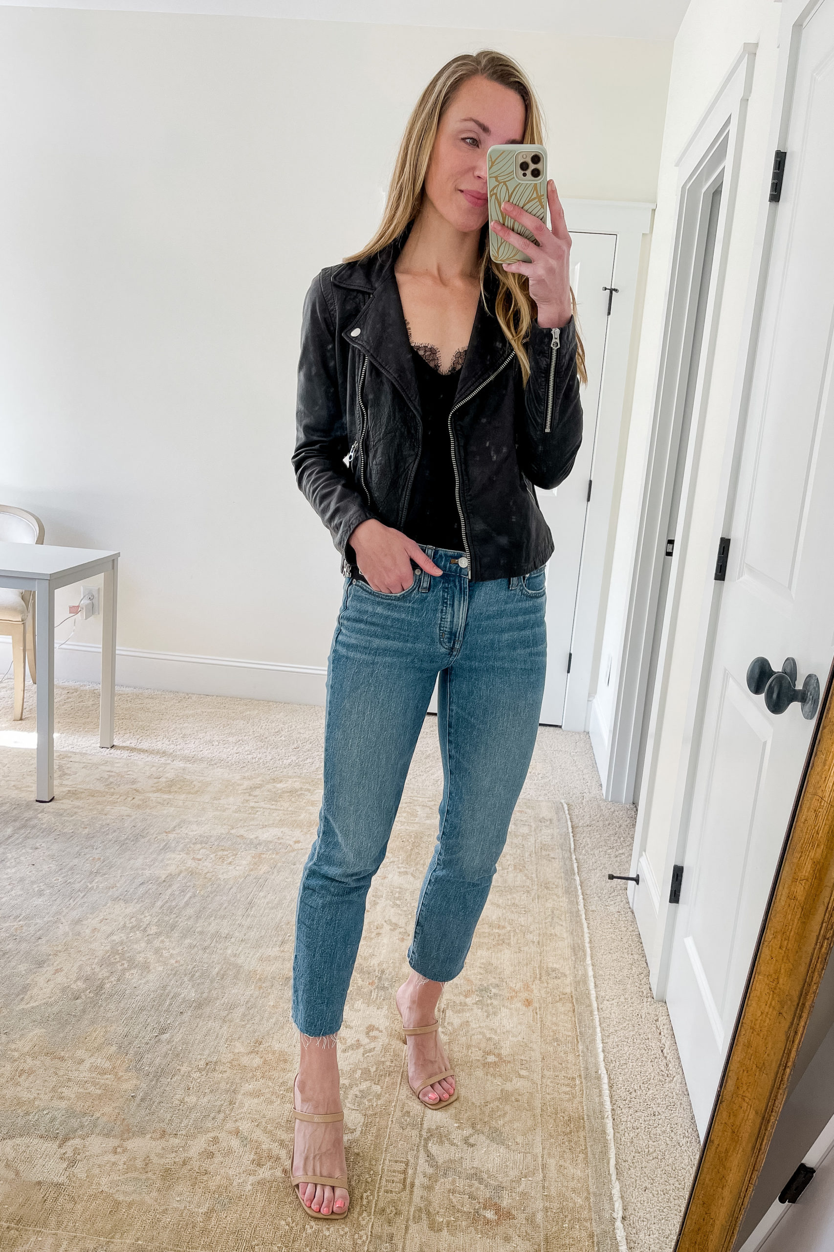 spring drinks date outfit