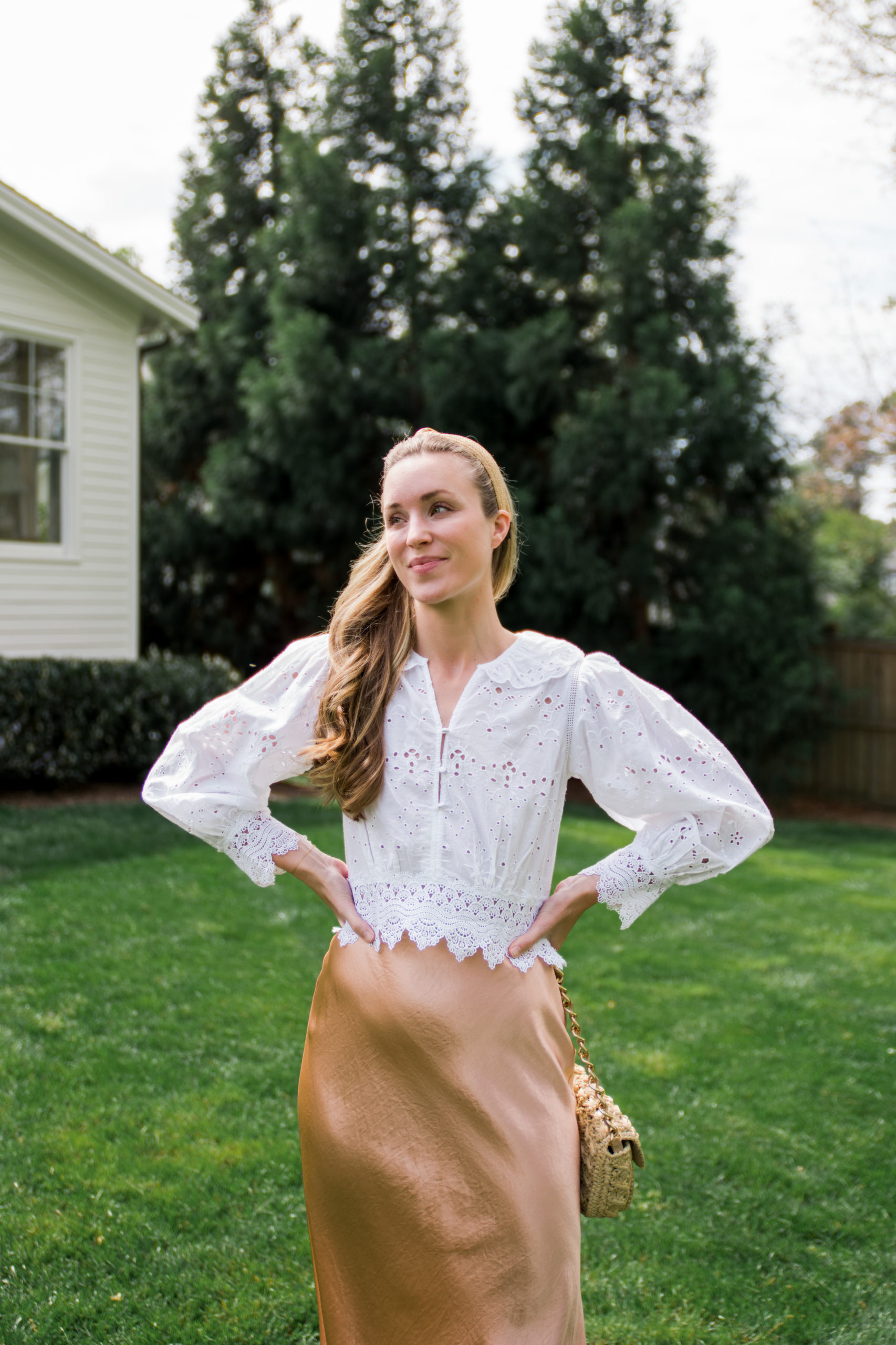 10 Pretty White Blouses and How To Style Them Natalie Yerger