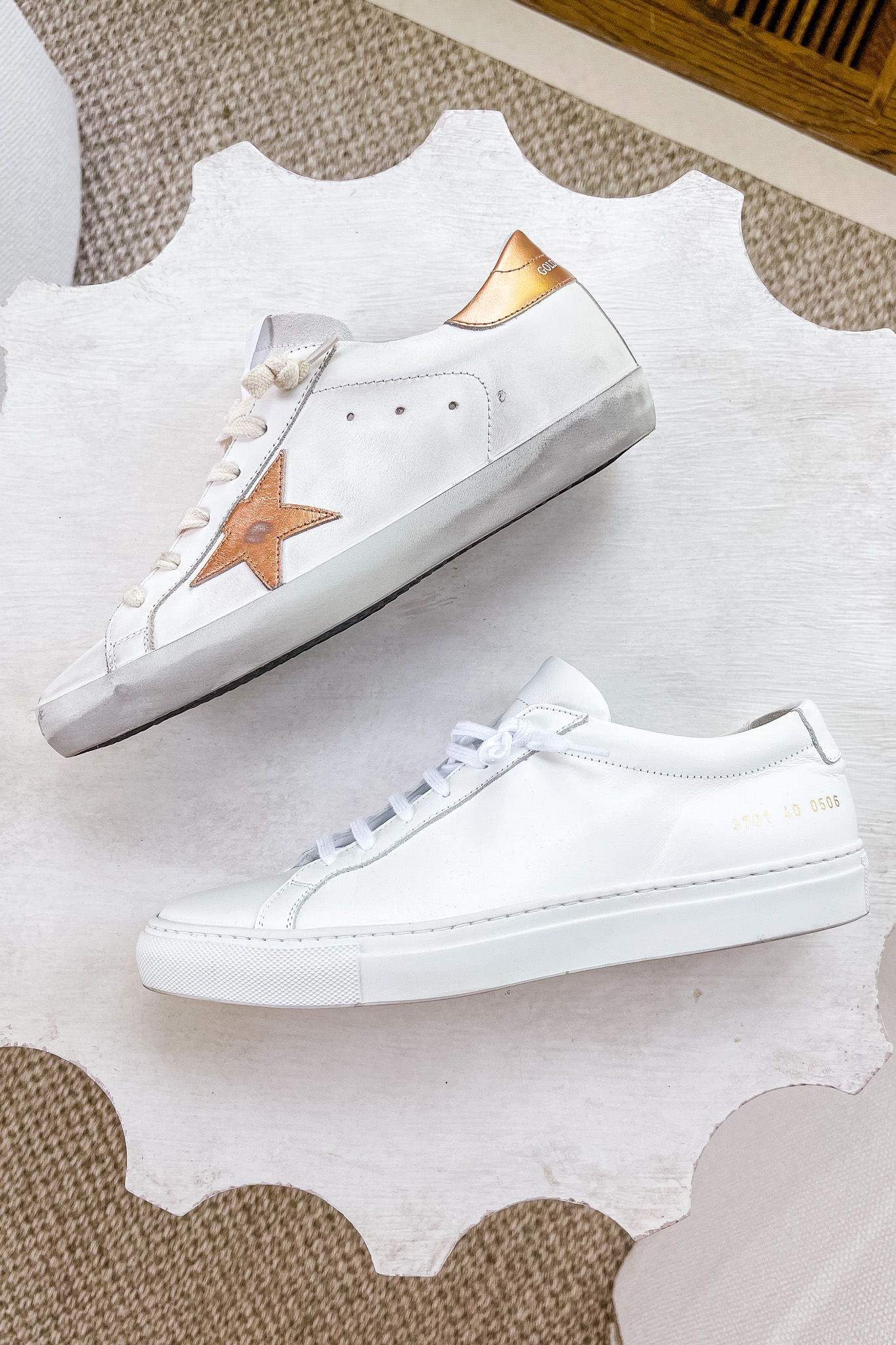 common projects vs golden goose sneakers
