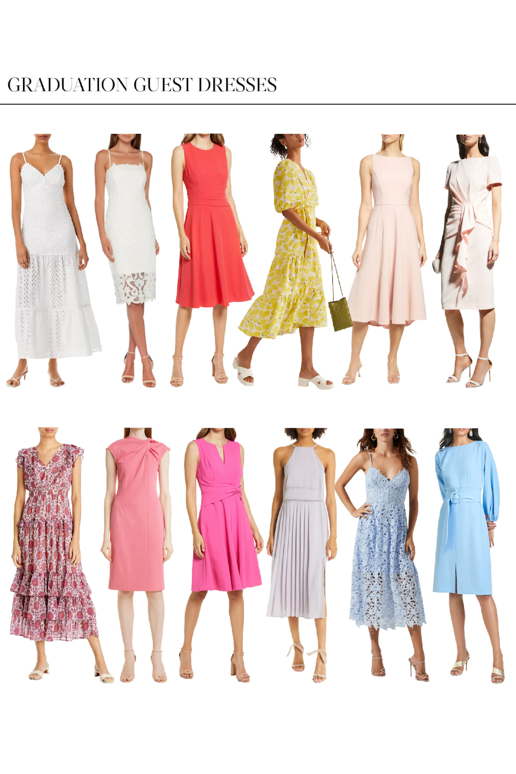 What To Wear To A High School Graduation Party As A Guest Dresses 