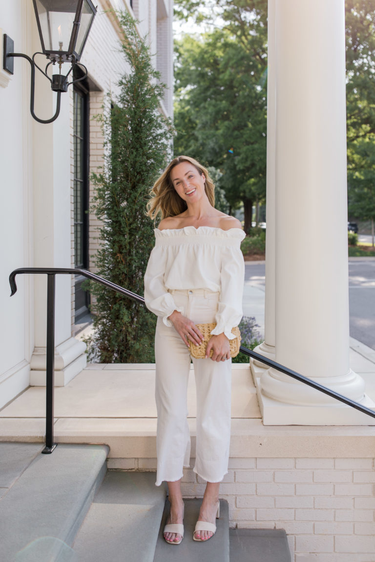 6 Chic All White Summer Outfits | Natalie Yerger