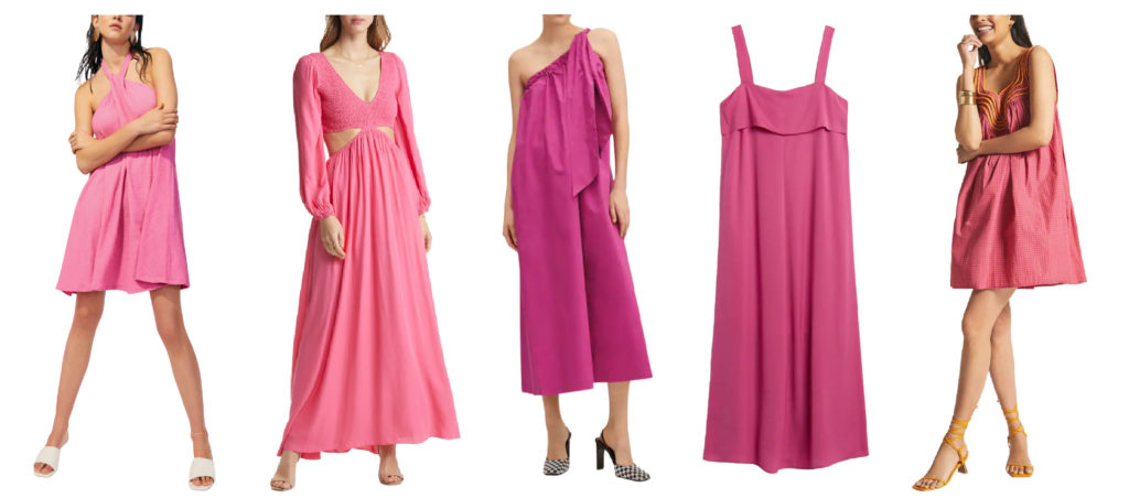 summer 2022 pink dresses