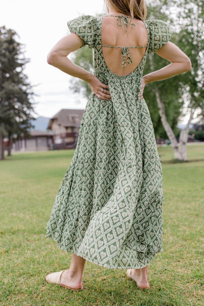 long flowy maxi dress