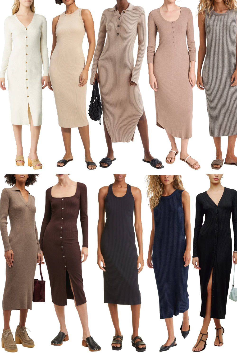 Rib Knit Dresses: The Transitional Style Staple You Need | Natalie 