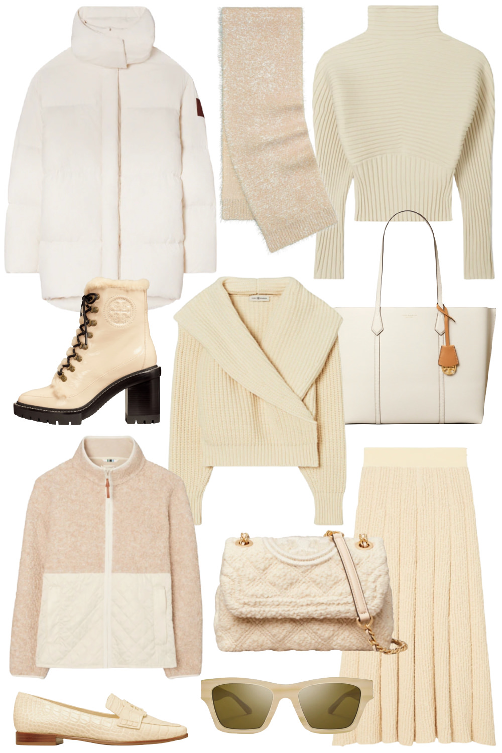 10 Winter Whites On Sale at Tory Burch | Natalie Yerger