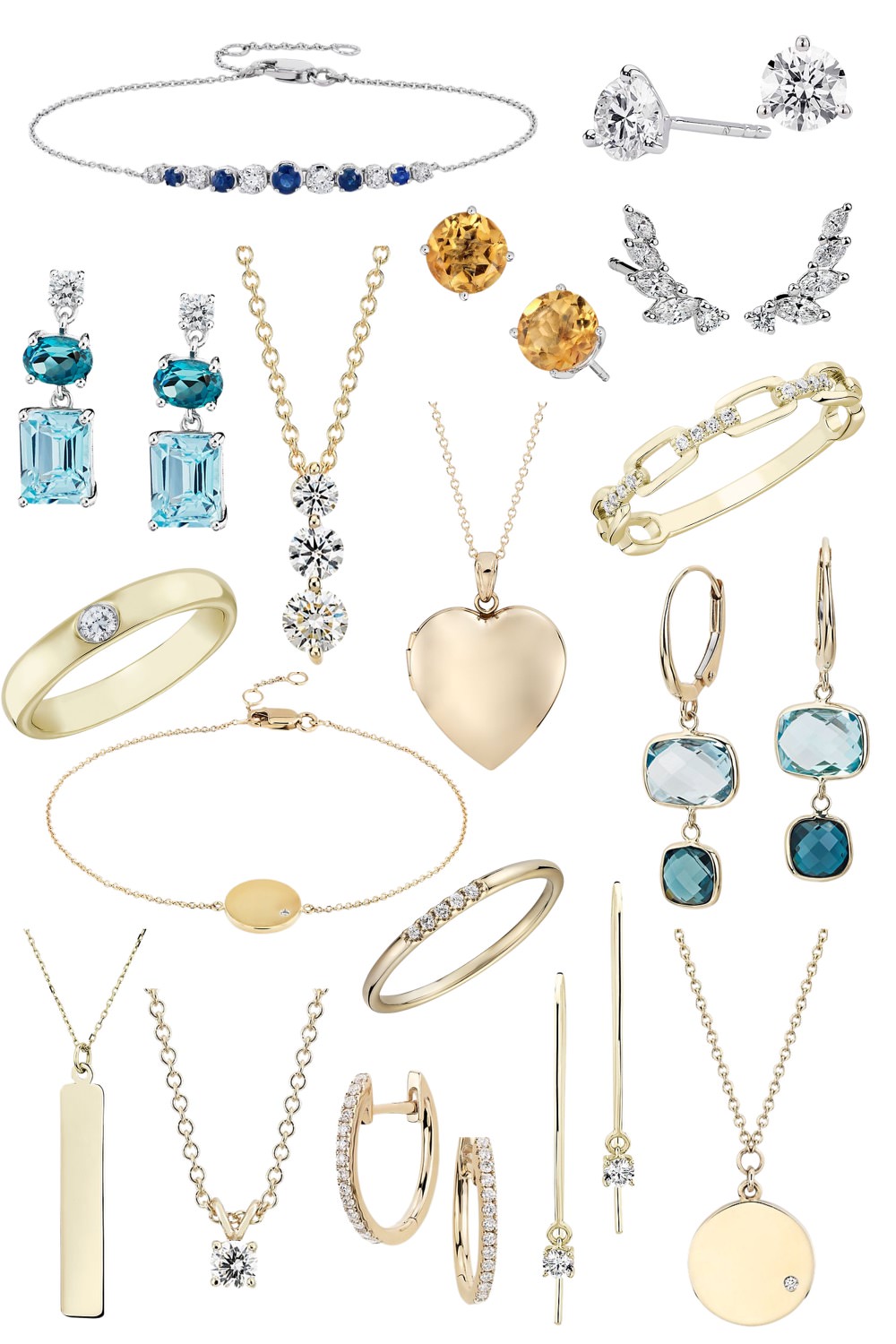blue nile holiday jewelry
