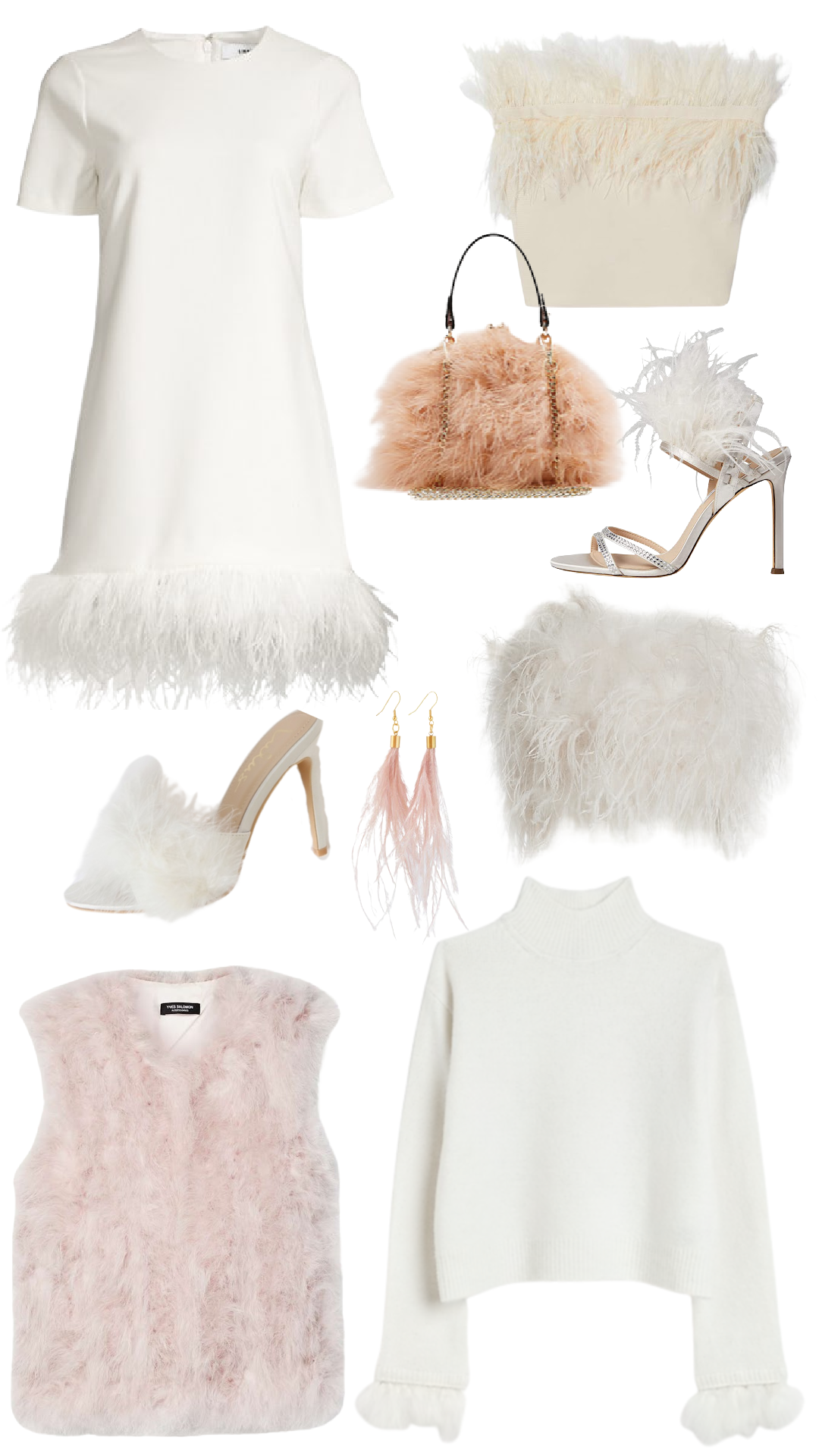 30 Feathered Pieces for Holiday Parties