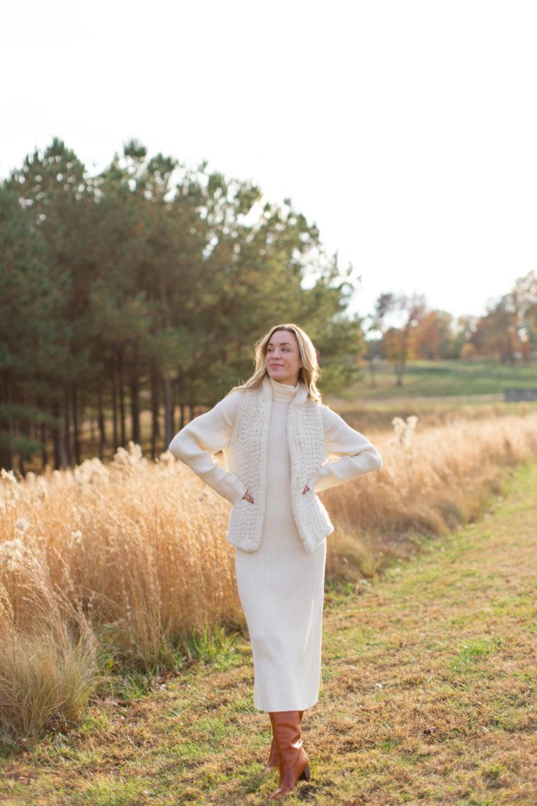 12 Winter White Sweater Dresses that Nail Cozy Chic Natalie Yerger