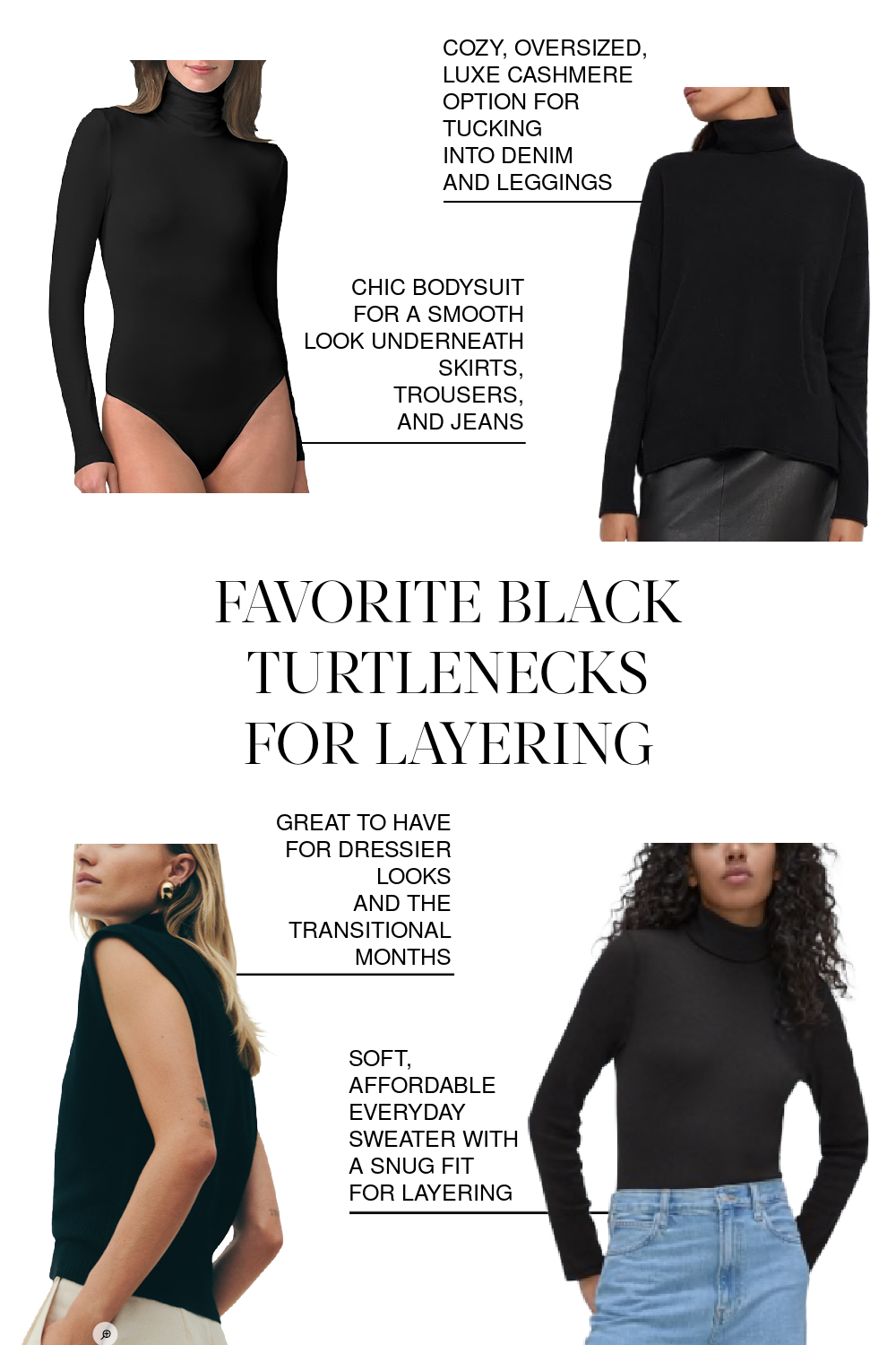 best black turtleneck sweaters