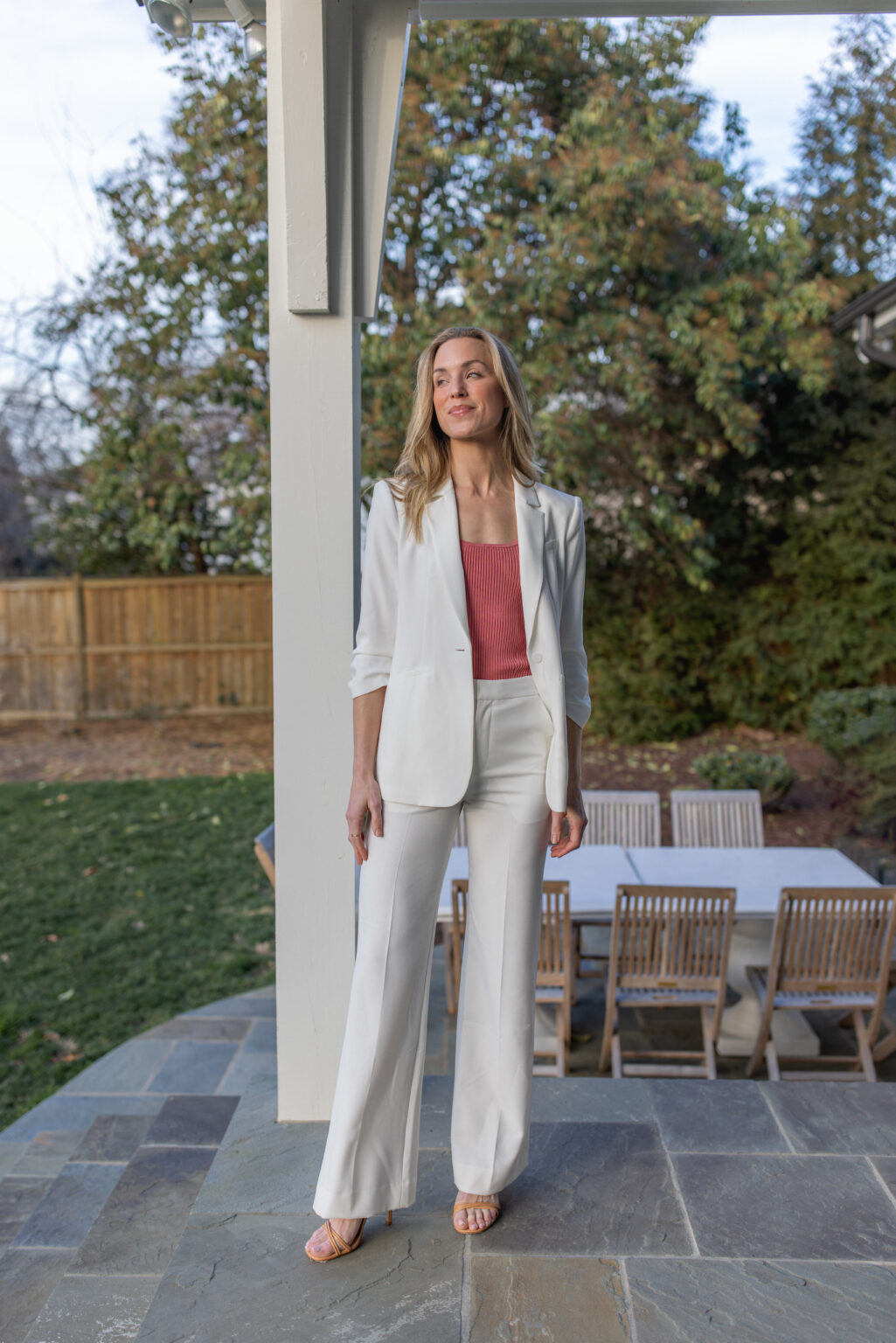 2 Fresh Ways to Style White Pants for Winter Natalie Yerger
