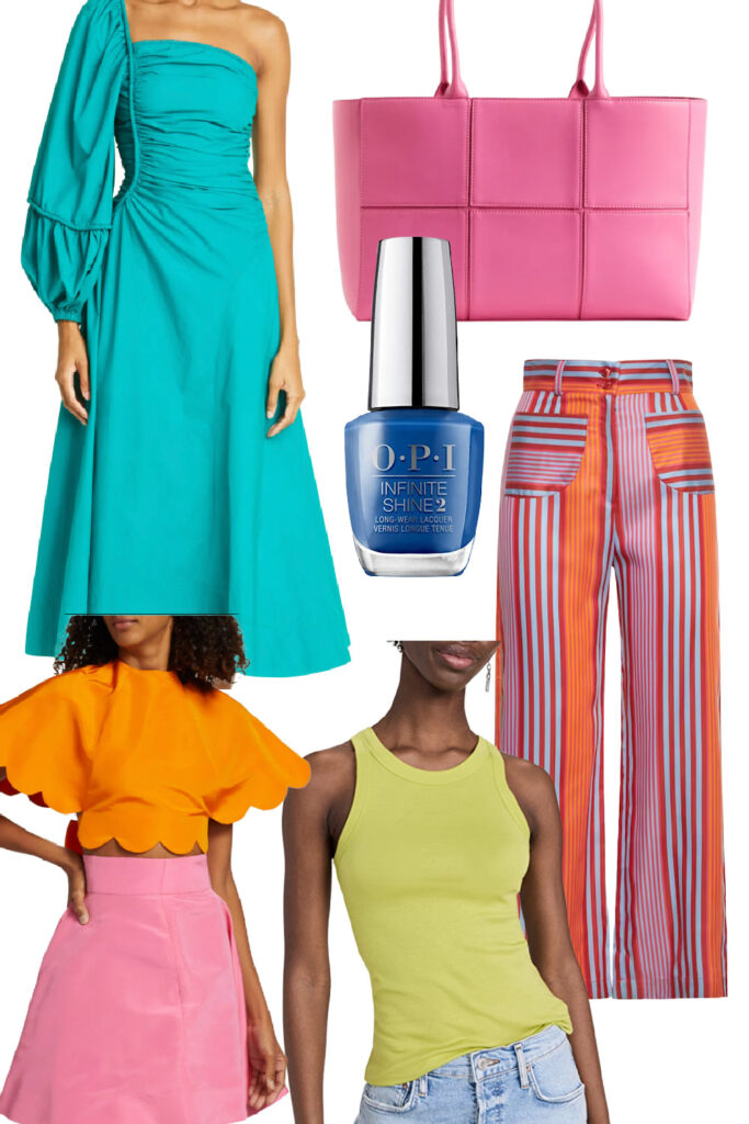 spring summer 2023 fashion trends bright colors