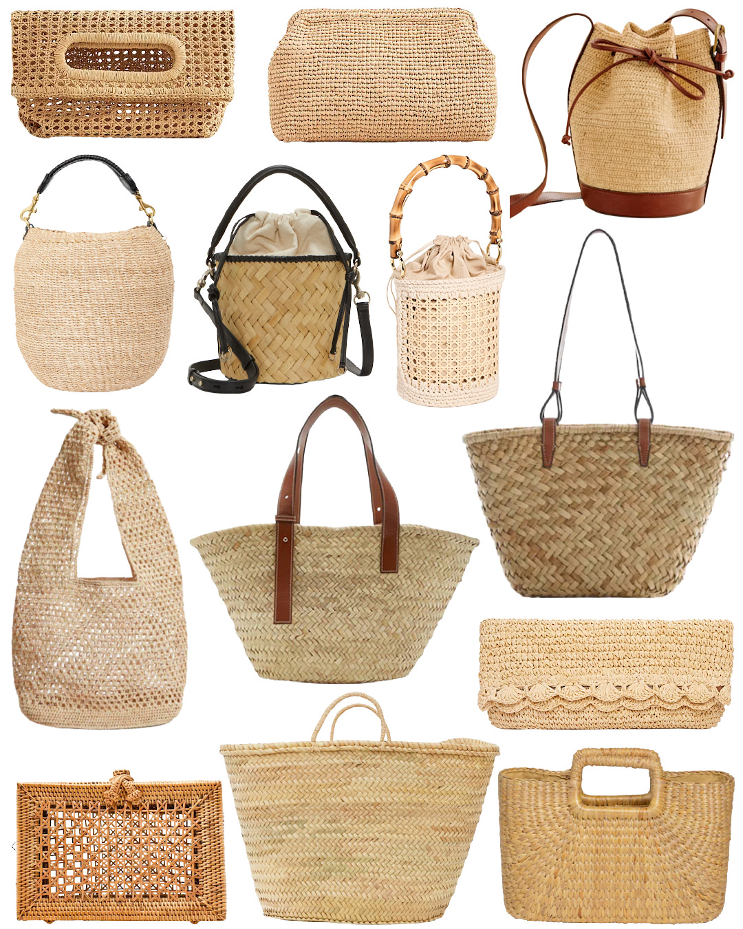 Best Straw Bags for Summer (And How to Style Them) | Natalie Yerger