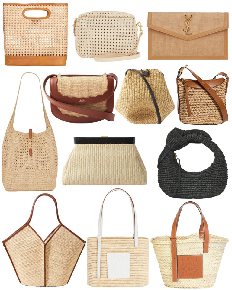 Best Straw Bags for Summer (And How to Style Them) | Natalie Yerger