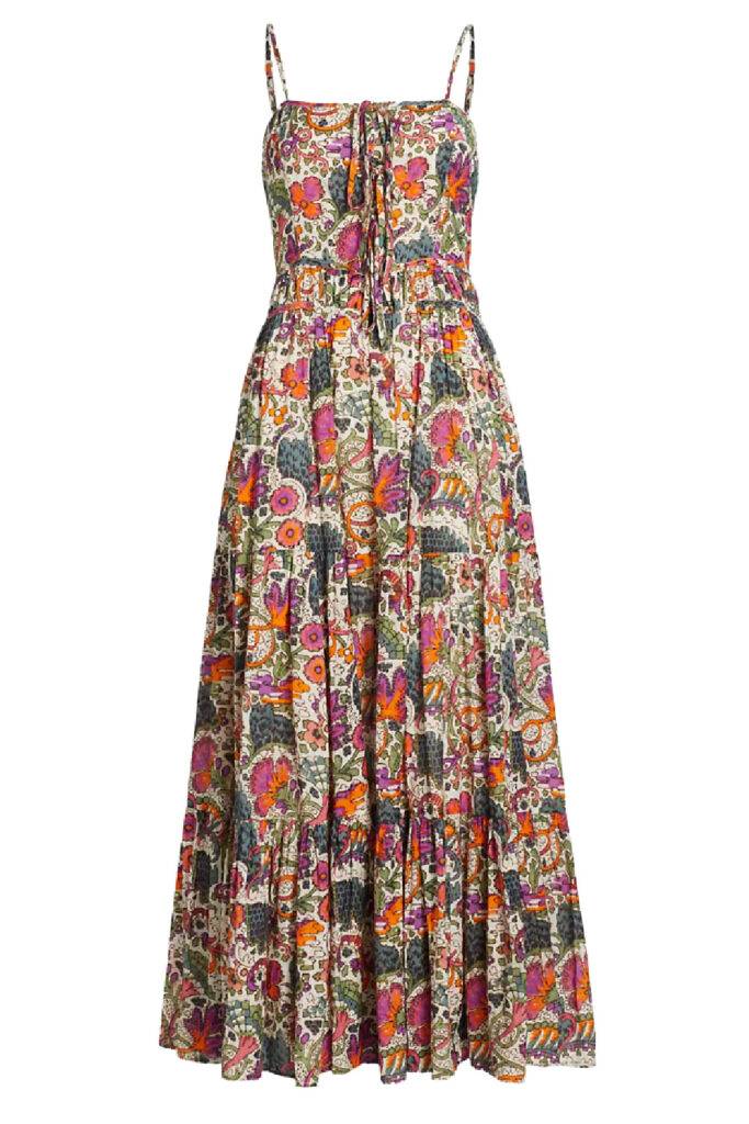 rhode floral resort dress
