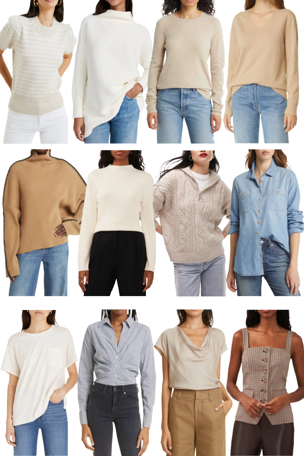Nordstrom Anniversary Sale 2023 Picks Sweaters and Tops